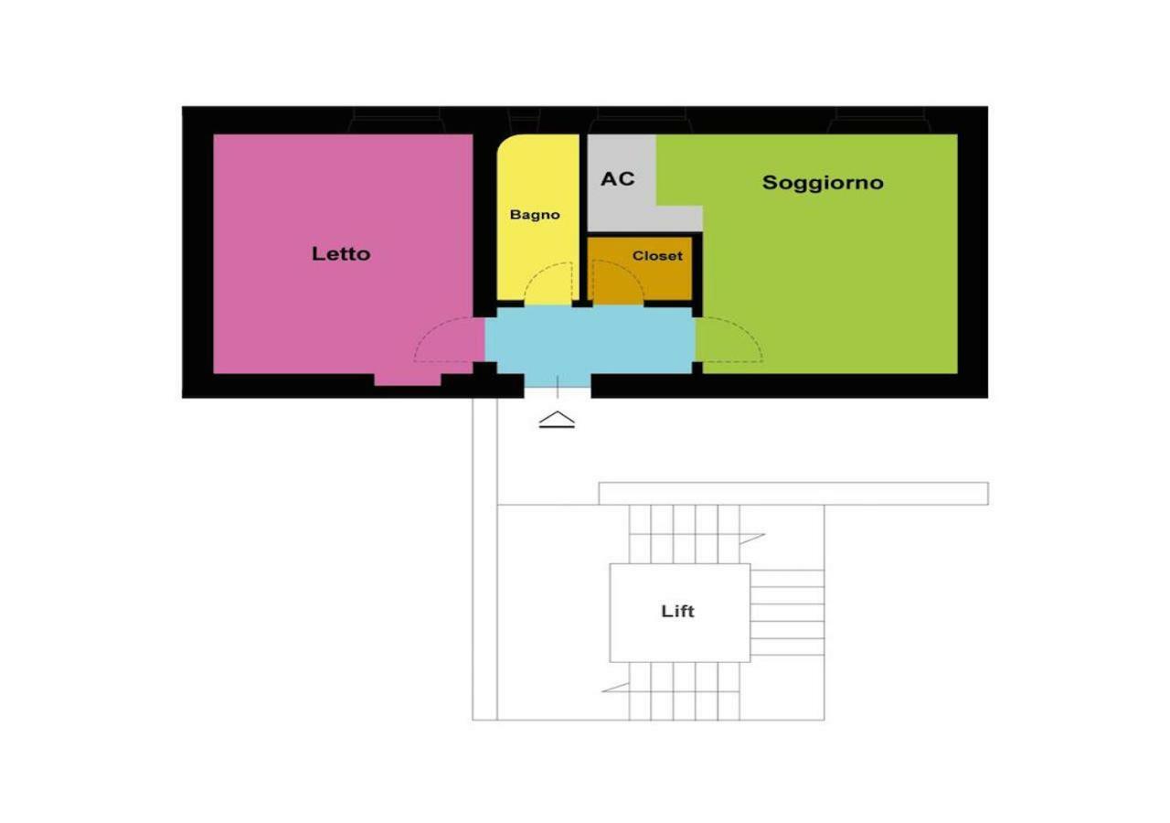 로마 Klee House San Cosimato 아파트 외부 사진